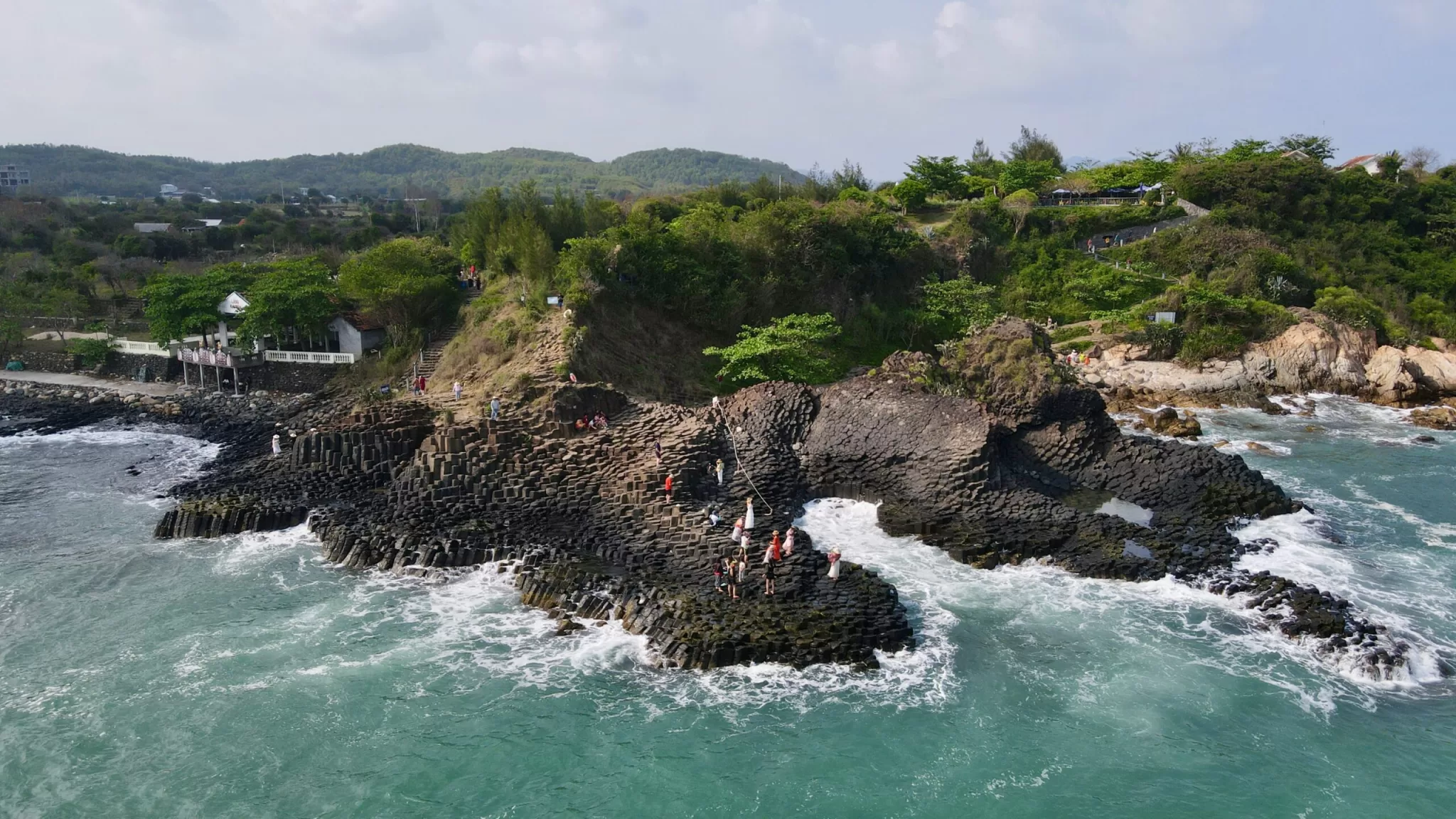 Tuy Hoa (Quy Nhon), sopečné vyvřeliny Ganh Da Dia, Vietnam