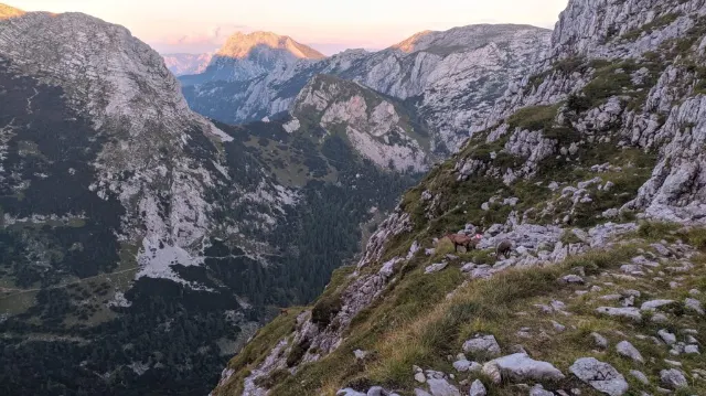 Turistický přechod NP Gesäuse a Hochtoru
