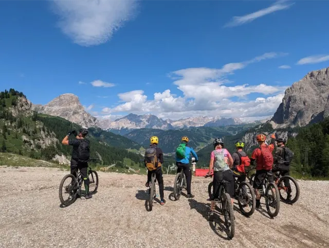 Sellaronda na MTB, Itálie