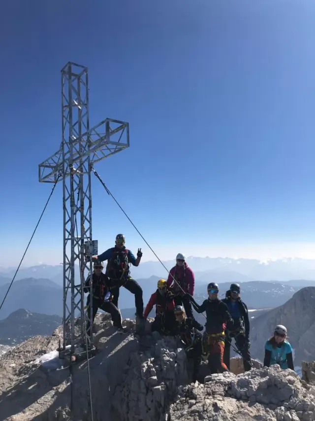 Vrchol Dachsteinu 2995 m.n.m, Hoher Dachstein