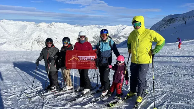 Lyžování ve středisku Hochzillertal a Hintertux, Rakouské Alpy