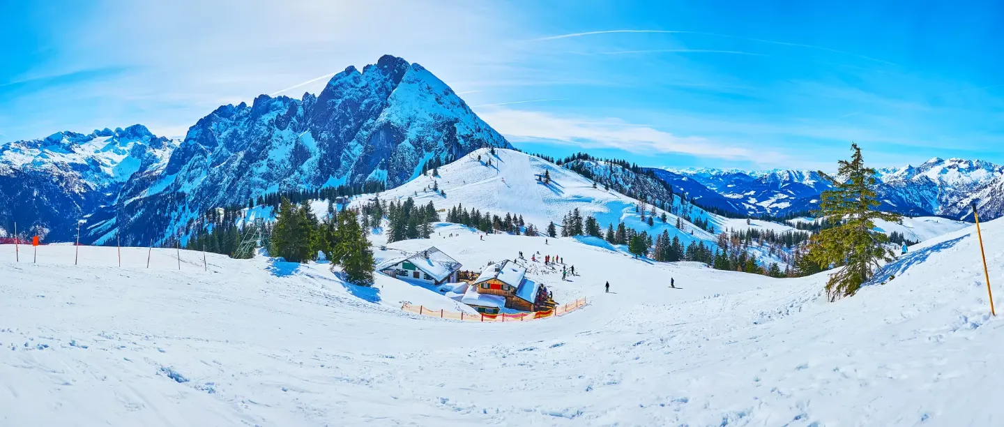 Víkendové lyžování – Dachstein West a Krippenstein