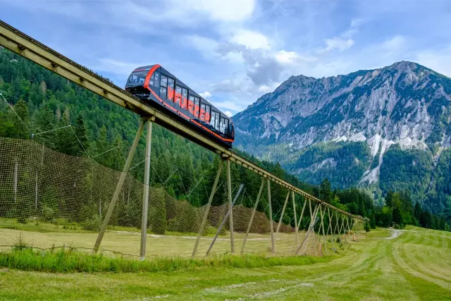Vláček na Wurzeralm, Totes Gebirge