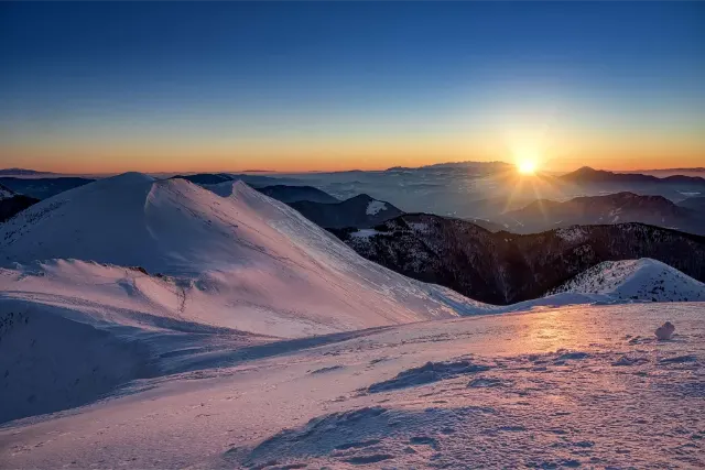 Východ Slunce na Chlebu, Malá Fatra
