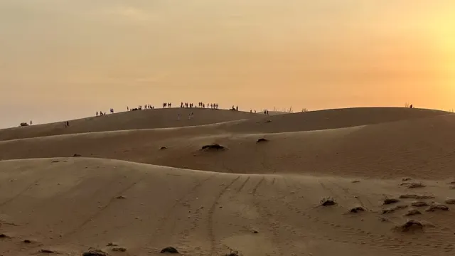 Písečné duny, Mui Ne, jižní Vietnam