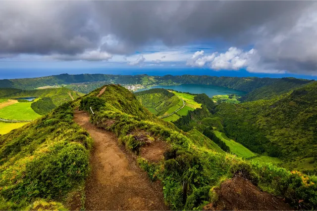 Královská vyhlídka, Sete Cidades, Azory