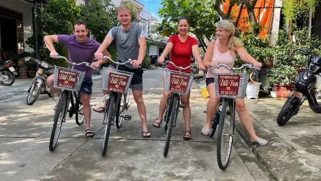 Cyklistický výlet po okolí Hoi An, Vietnam