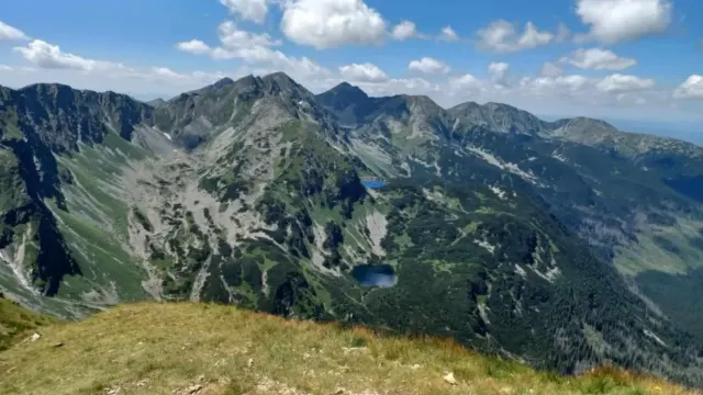 Přechod hřebene Západních Tater a Ostrého Roháče