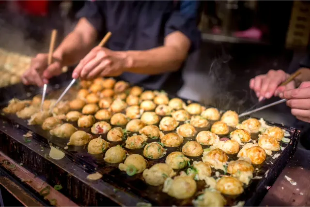 Takoyaki, Japonsko