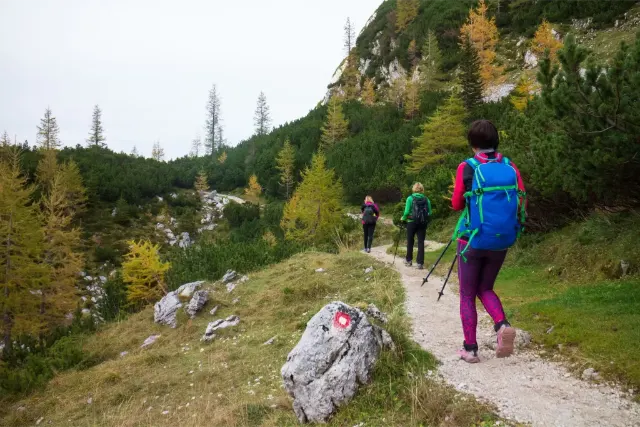 Cestou na nástup Kopiščarjeva pot, Slovinsko