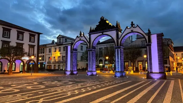 Portas de Cidade, Sao Miguel, Azorské ostrovy