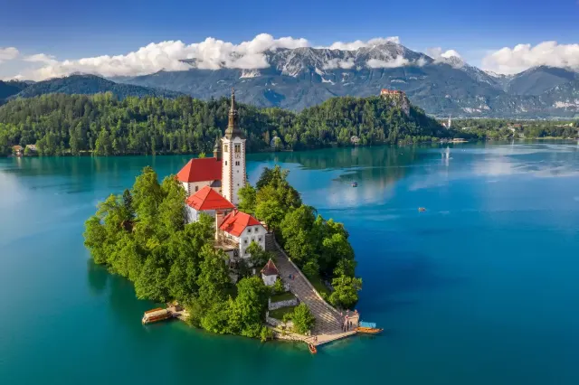 Jezero Bled, Krásy Slovinska