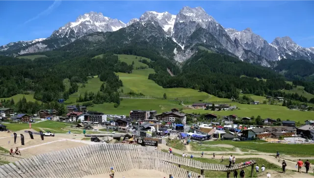 Leogang, Bikepark, Rakousko