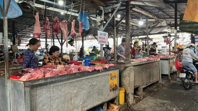 Trhy, jižní Vietnam