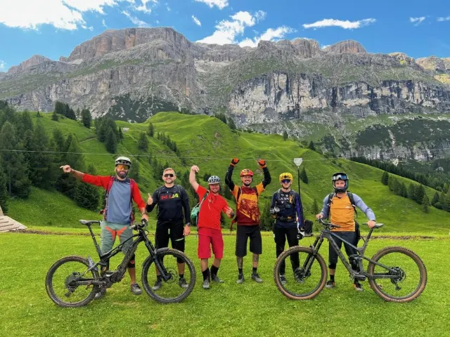 Sellaronda na MTB, Itálie