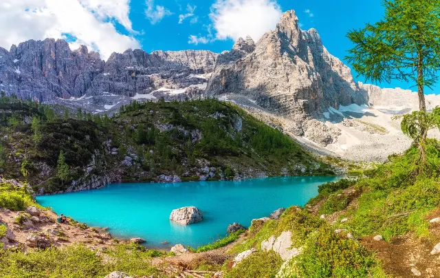 Lago di Sorapis, Dolomity