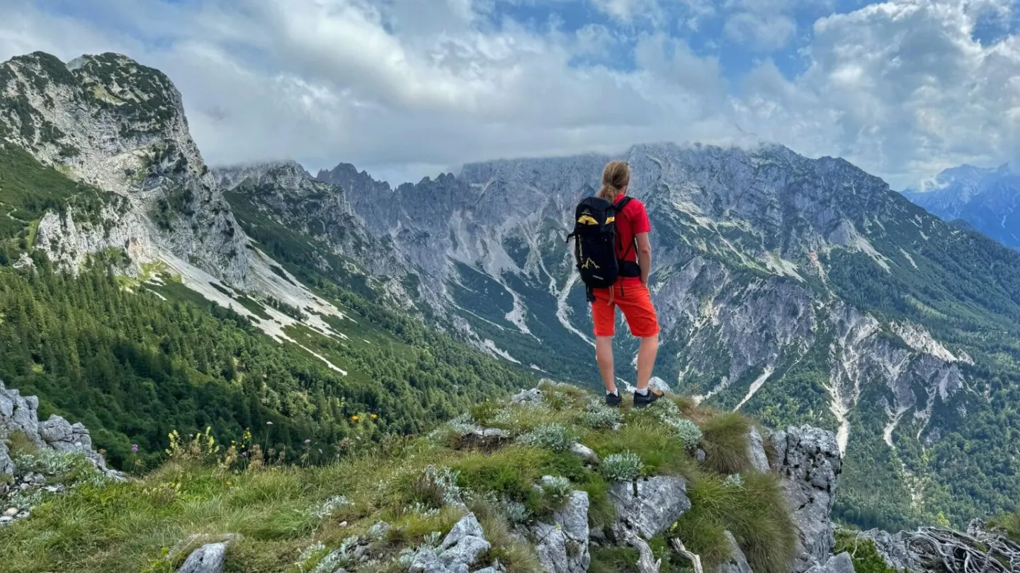Turistický přechod NP Gesäuse a Hochtoru