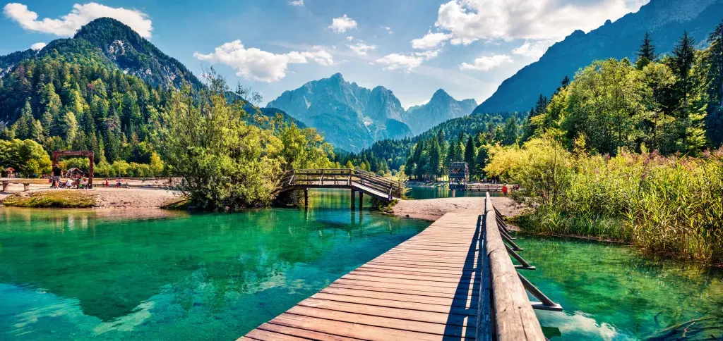 Jezero Jasna, Kranjska gora, Krásy Slovinska