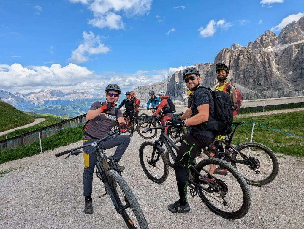 Sellaronda na MTB, Itálie