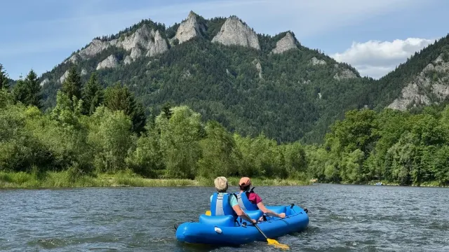 Plavba po Dunajci, NP Pieniny, Polsko