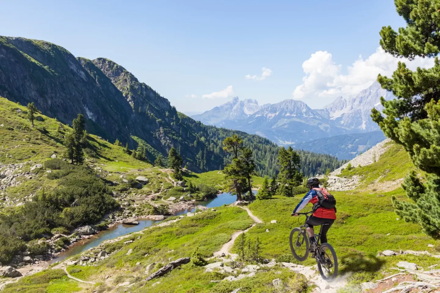 Schladming bikepark, MTB sjezdy, Rakousko