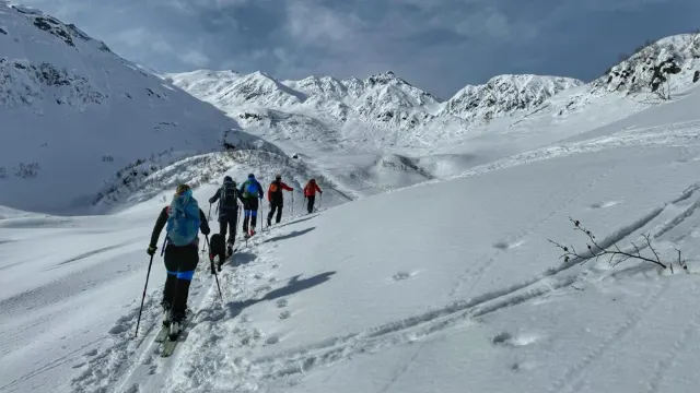 Laila, pass, Gruzie, skialpový a freeridový ráj v Srdci Svaneti