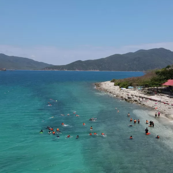 Šnorchlování, Nha Trang, Vietnam Šnorchlování, Nha Trang, Vietnam