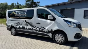 Minibus pro 9 osob, Renault Trafic (bílá)