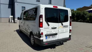 Minibus pro 9 osob, Renault Trafic (bílá)